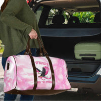 Pink Ribbon American Eagle Travel Bag Breast Cancer Awareness - Be Stronger Than The Storm