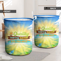 Quality Learning Center Laundry Basket Funny Day Care Bright and Playful Branded