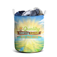 Quality Learning Center Laundry Basket Funny Day Care Bright and Playful Branded
