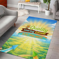 Quality Learning Center Area Rug Funny Day Care Bright and Playful Branded