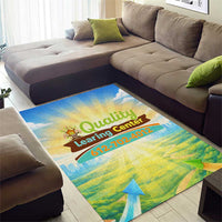 Quality Learning Center Area Rug Funny Day Care Bright and Playful Branded