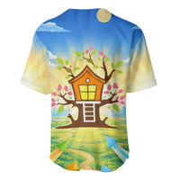 Quality Learning Center Baseball Jersey Funny Day Care Bright and Playful Branded