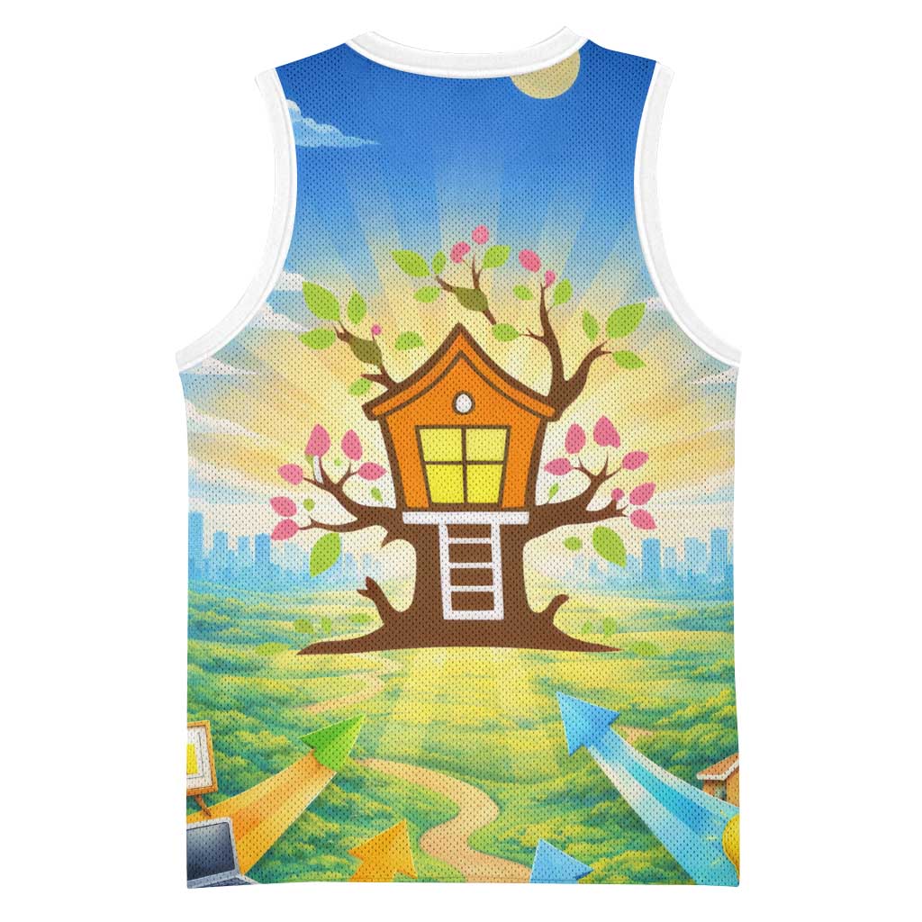 Quality Learning Center Basketball Jersey Funny Day Care Bright and Playful Branded