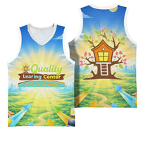 Quality Learning Center Basketball Jersey Funny Day Care Bright and Playful Branded