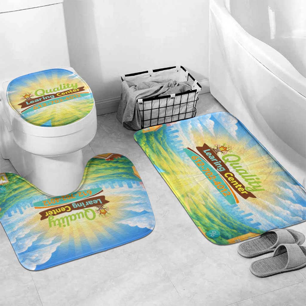 Quality Learning Center Bathroom Set Funny Day Care Bright and Playful Branded