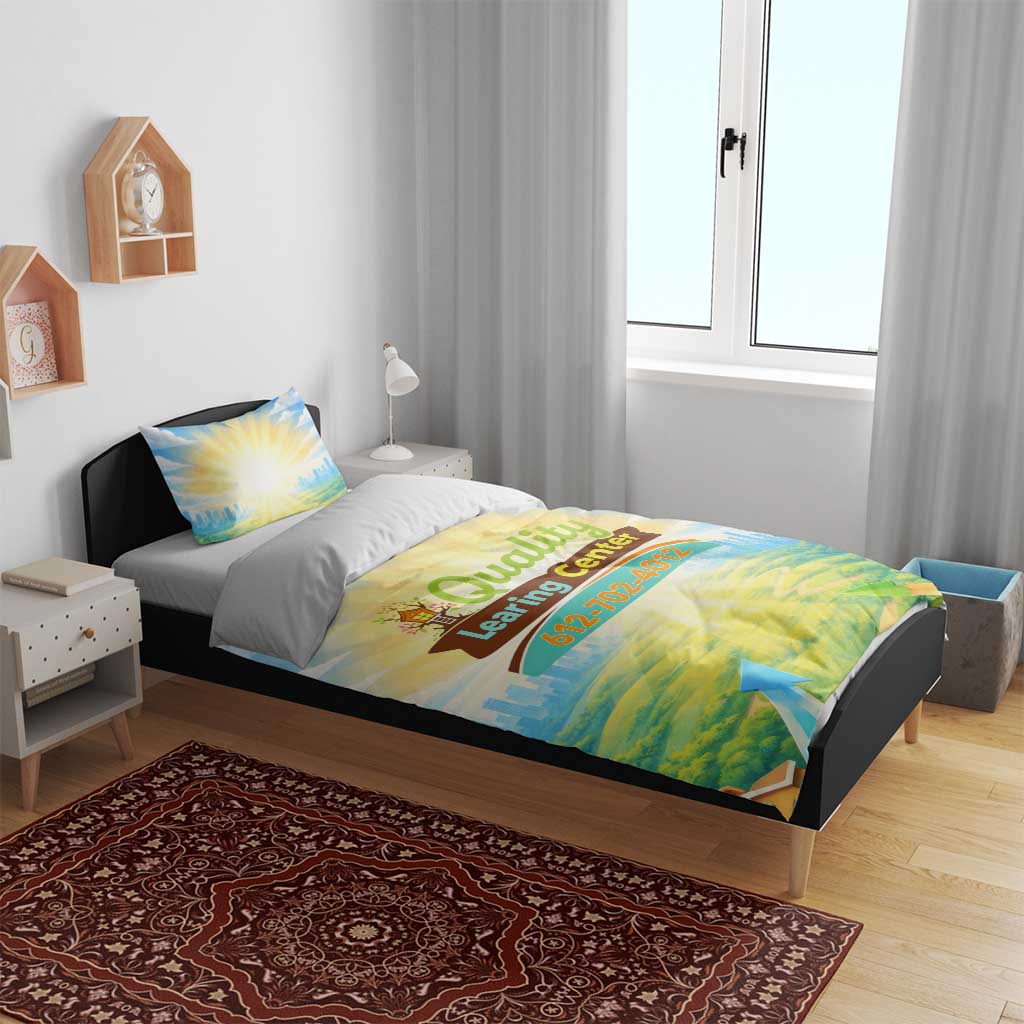 Quality Learning Center Bedding Set Funny Day Care Bright and Playful Branded