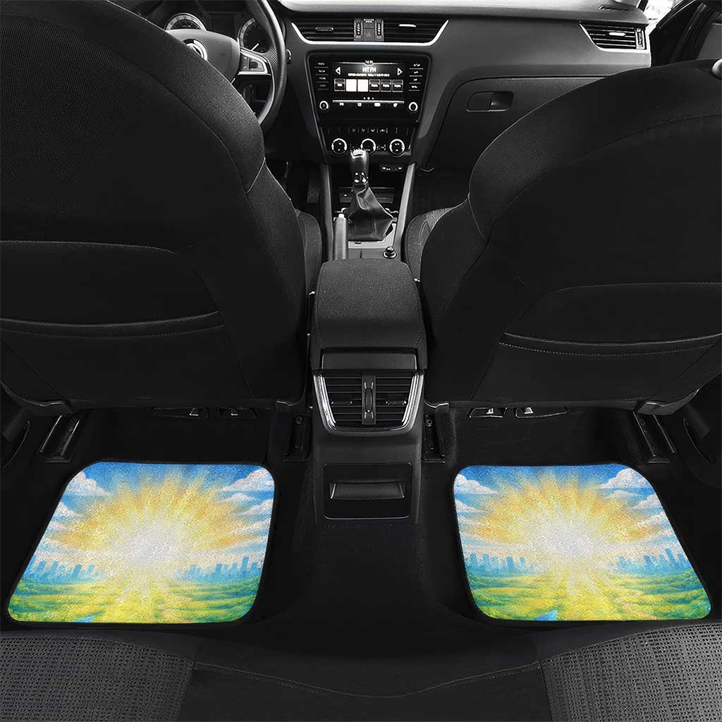 Quality Learning Center Car Mats Funny Day Care Bright and Playful Branded