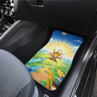 Quality Learning Center Car Mats Funny Day Care Bright and Playful Branded
