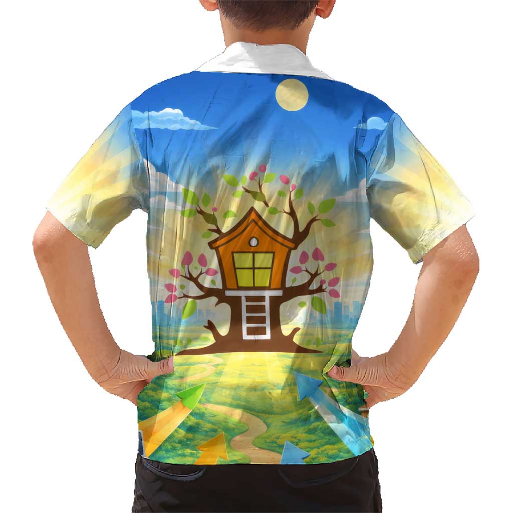 Quality Learning Center Family Matching Mermaid Dress and Hawaiian Shirt Funny Day Care Bright and Playful Branded