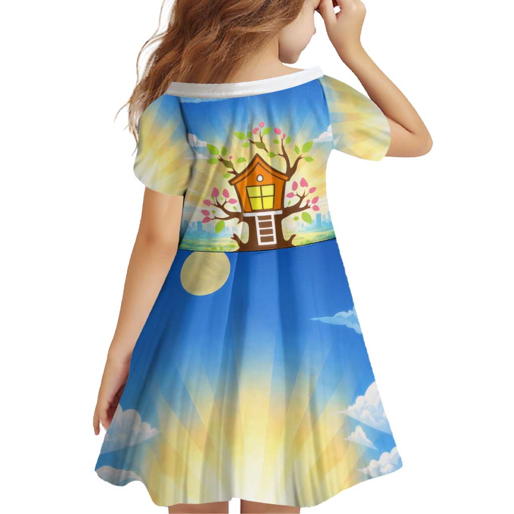 Quality Learning Center Family Matching Mermaid Dress and Hawaiian Shirt Funny Day Care Bright and Playful Branded