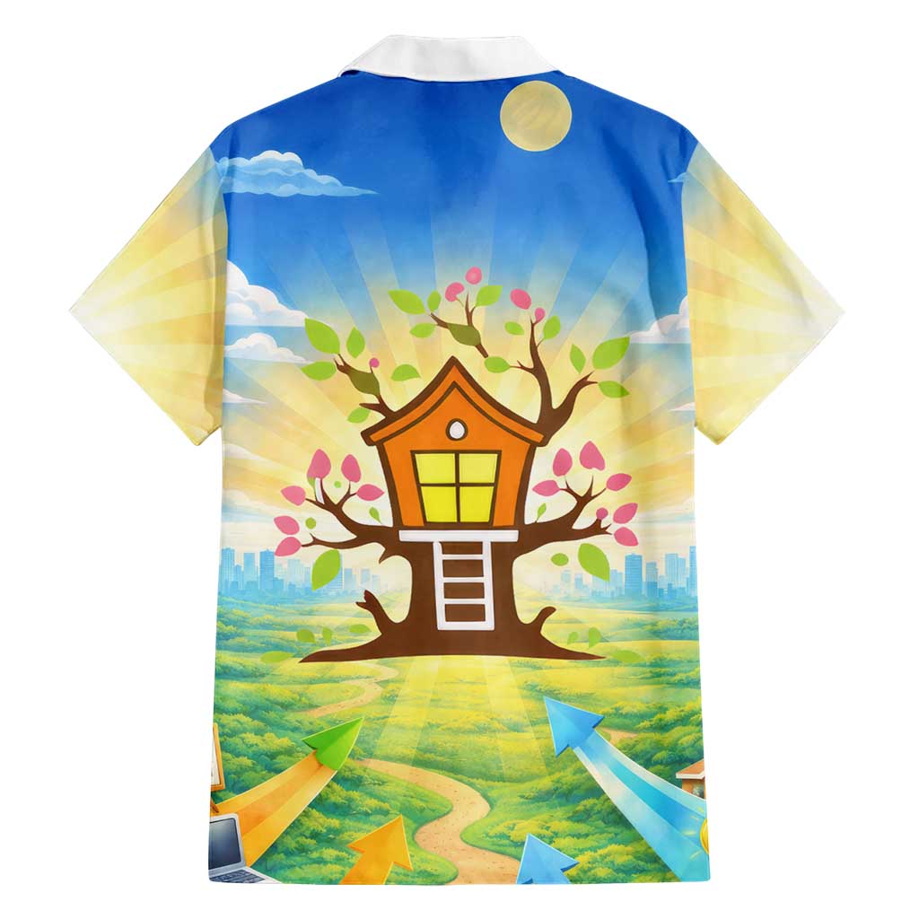 Quality Learning Center Family Matching Mermaid Dress and Hawaiian Shirt Funny Day Care Bright and Playful Branded
