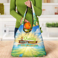 Quality Learning Center Grocery Bag Funny Day Care Bright and Playful Branded