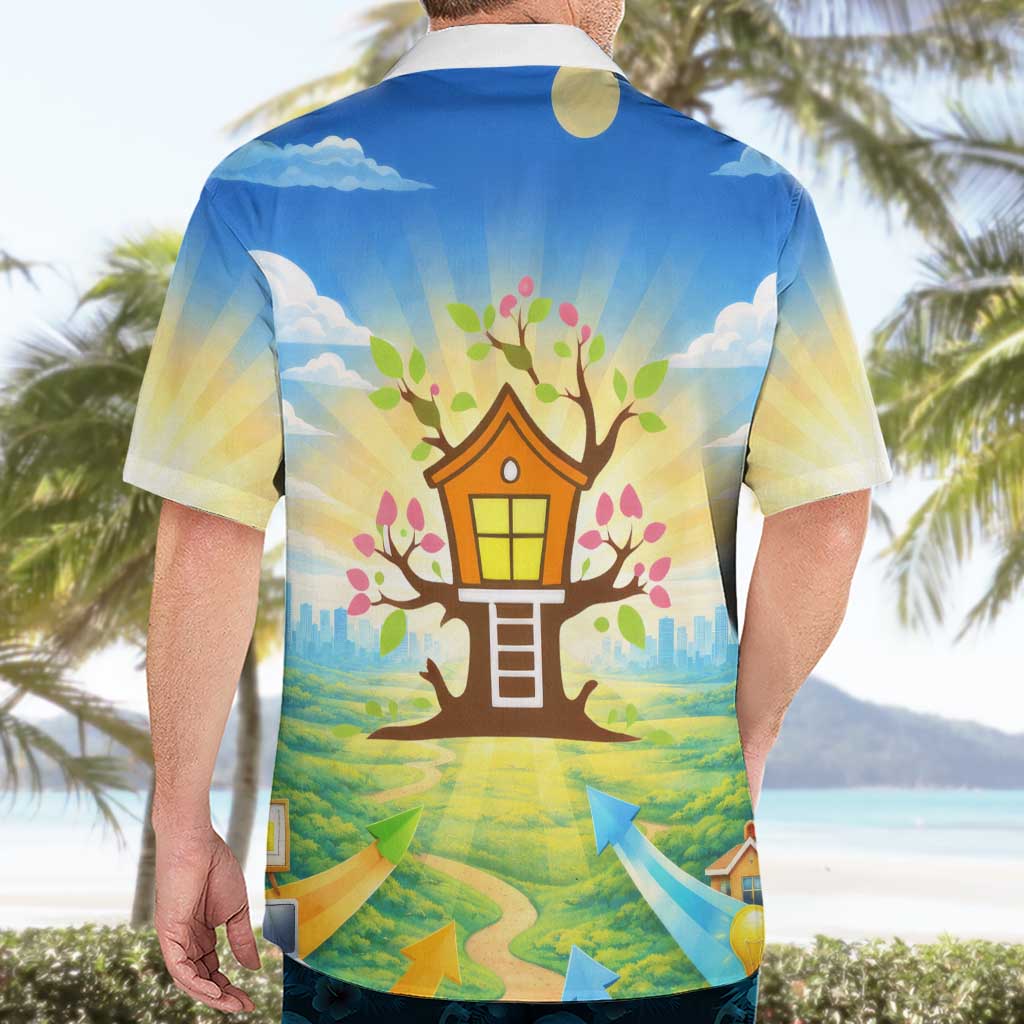 Quality Learning Center Hawaiian Shirt Funny Day Care Bright and Playful Branded