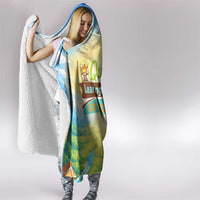 Quality Learning Center Hooded Blanket Funny Day Care Bright and Playful Branded