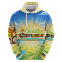 Quality Learning Center Hoodie Funny Day Care Bright and Playful Branded