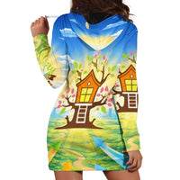 Quality Learning Center Hoodie Dress Funny Day Care Bright and Playful Branded