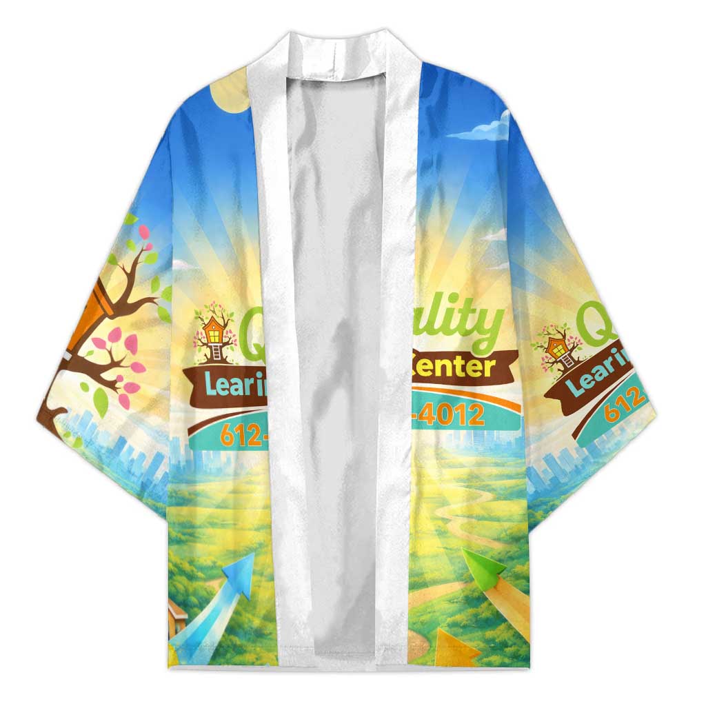 Quality Learning Center Kimono Funny Day Care Bright and Playful Branded