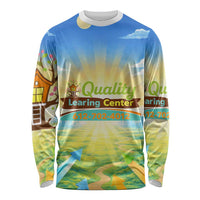 Quality Learning Center Long Sleeve Shirt Funny Day Care Bright and Playful Branded