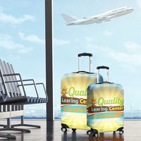 Quality Learning Center Luggage Cover Funny Day Care Bright and Playful Branded
