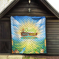 Quality Learning Center Quilt Funny Day Care Bright and Playful Branded