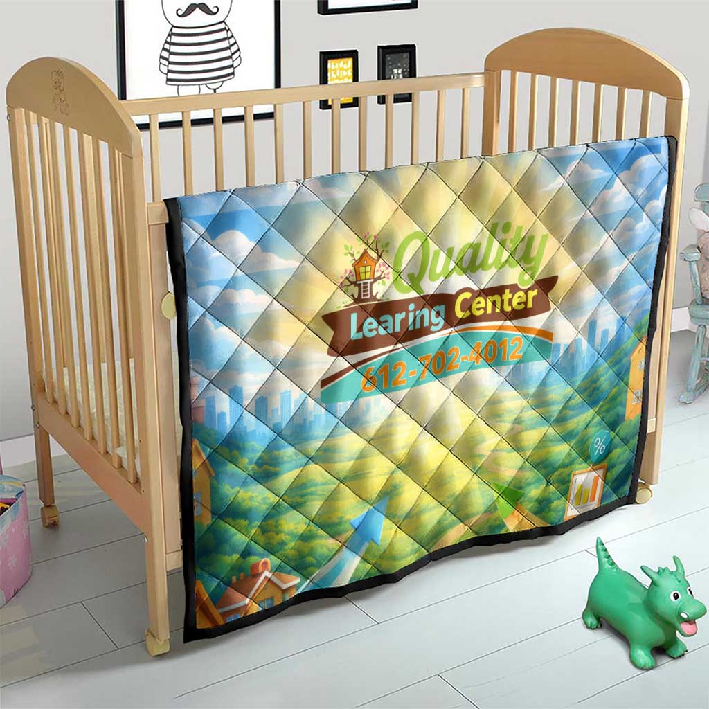 Quality Learning Center Quilt Funny Day Care Bright and Playful Branded