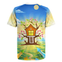 Quality Learning Center Rugby Jersey Funny Day Care Bright and Playful Branded