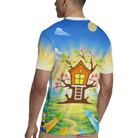 Quality Learning Center Rugby Jersey Funny Day Care Bright and Playful Branded
