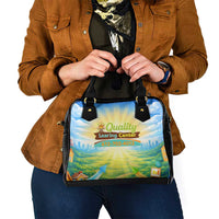 Quality Learning Center Shoulder Handbag Funny Day Care Bright and Playful Branded