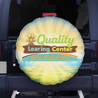 Quality Learning Center Spare Tire Cover Funny Day Care Bright and Playful Branded