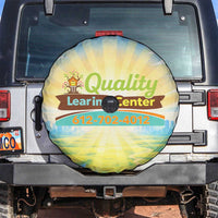 Quality Learning Center Spare Tire Cover Funny Day Care Bright and Playful Branded