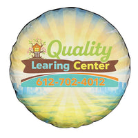 Quality Learning Center Spare Tire Cover Funny Day Care Bright and Playful Branded