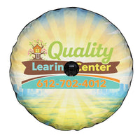 Quality Learning Center Spare Tire Cover Funny Day Care Bright and Playful Branded