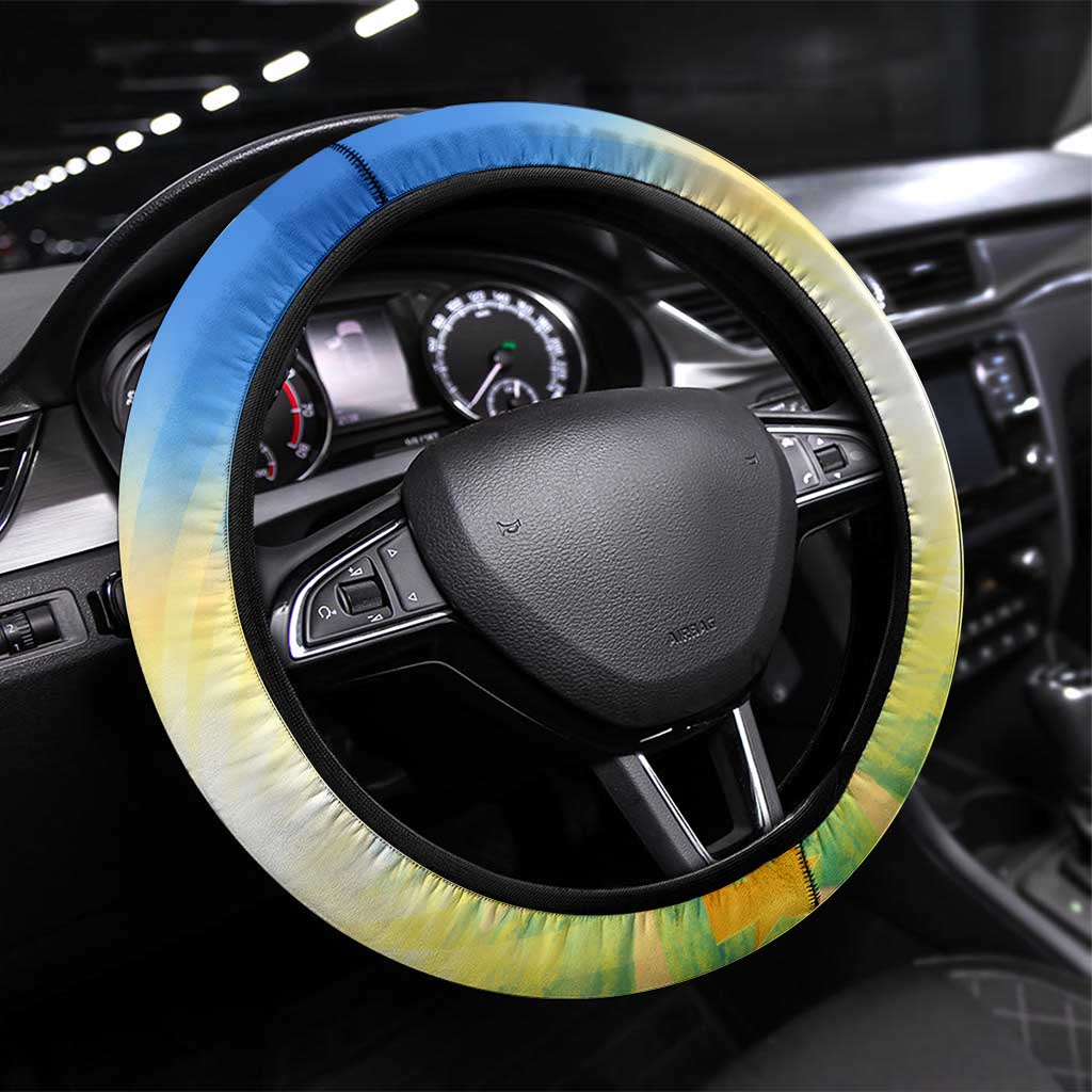 Quality Learning Center Steering Wheel Cover Funny Day Care Bright and Playful Branded
