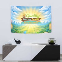 Quality Learning Center Tapestry Funny Day Care Bright and Playful Branded
