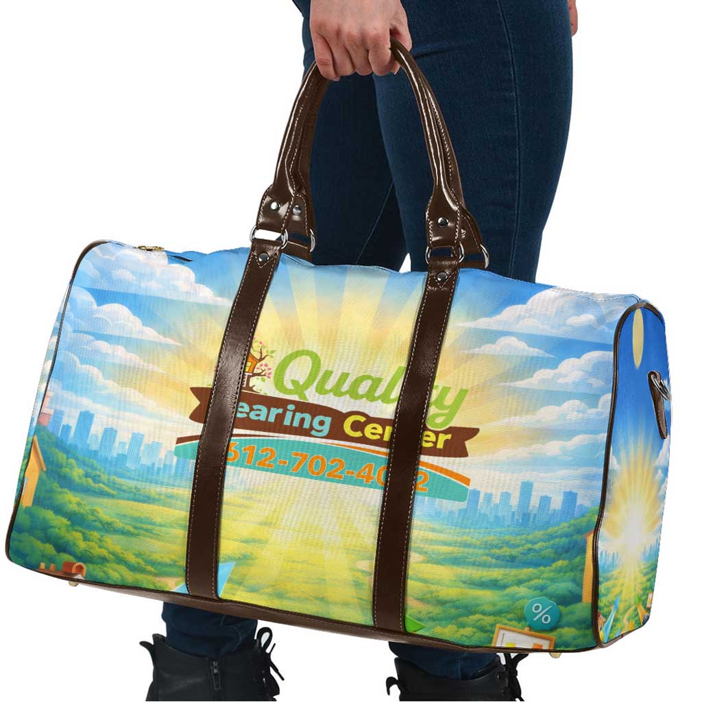 Quality Learning Center Travel Bag Funny Day Care Bright and Playful Branded