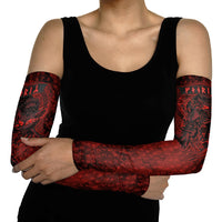 Fenrir Norse Wolf Arm Sleeves Viking Runic Celtic Knot Dark Art