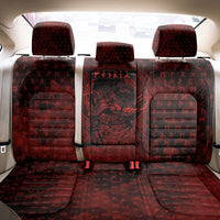 Fenrir Norse Wolf Back Car Seat Cover Viking Runic Celtic Knot Dark Art