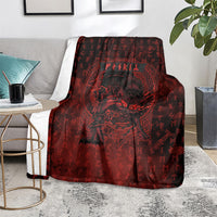 Fenrir Norse Wolf Blanket Viking Runic Celtic Knot Dark Art