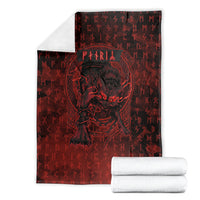 Fenrir Norse Wolf Blanket Viking Runic Celtic Knot Dark Art