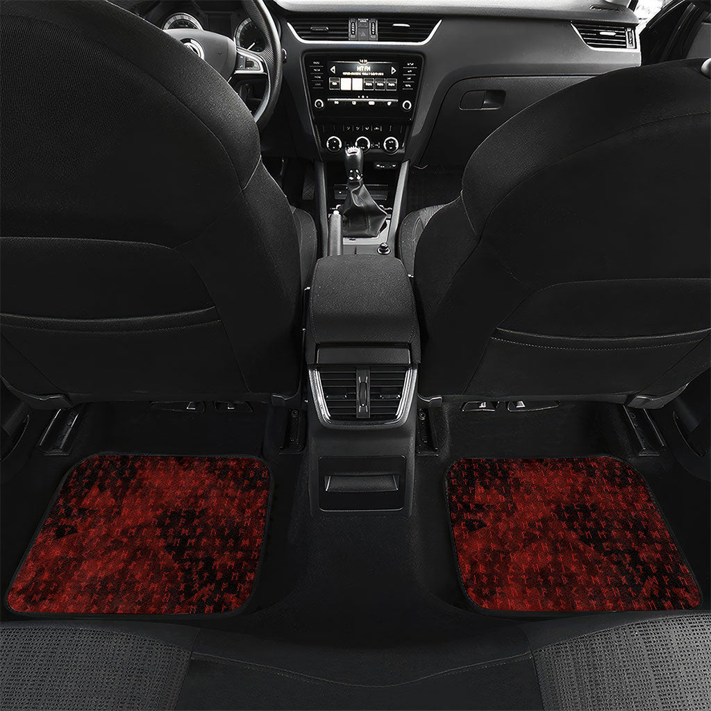 Fenrir Norse Wolf Car Mats Viking Runic Celtic Knot Dark Art