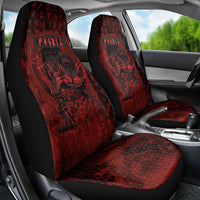 Fenrir Norse Wolf Car Seat Cover Viking Runic Celtic Knot Dark Art