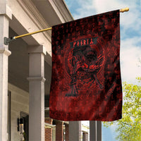 Fenrir Norse Wolf Garden Flag Viking Runic Celtic Knot Dark Art