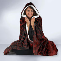 Fenrir Norse Wolf Hooded Blanket Viking Runic Celtic Knot Dark Art