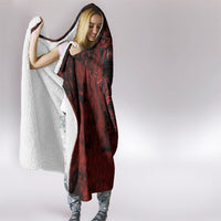 Fenrir Norse Wolf Hooded Blanket Viking Runic Celtic Knot Dark Art