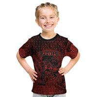 Fenrir Norse Wolf Kid T Shirt Viking Runic Celtic Knot Dark Art
