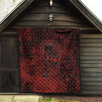 Fenrir Norse Wolf Quilt Viking Runic Celtic Knot Dark Art