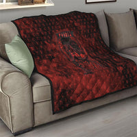 Fenrir Norse Wolf Quilt Viking Runic Celtic Knot Dark Art