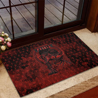 Fenrir Norse Wolf Rubber Doormat Viking Runic Celtic Knot Dark Art