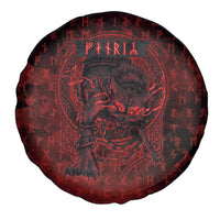 Fenrir Norse Wolf Spare Tire Cover Viking Runic Celtic Knot Dark Art