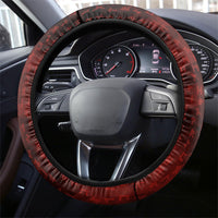 Fenrir Norse Wolf Steering Wheel Cover Viking Runic Celtic Knot Dark Art